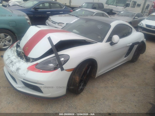 Photo 1 VIN: WP0AB2A84JK279134 - PORSCHE 718 CAYMAN 