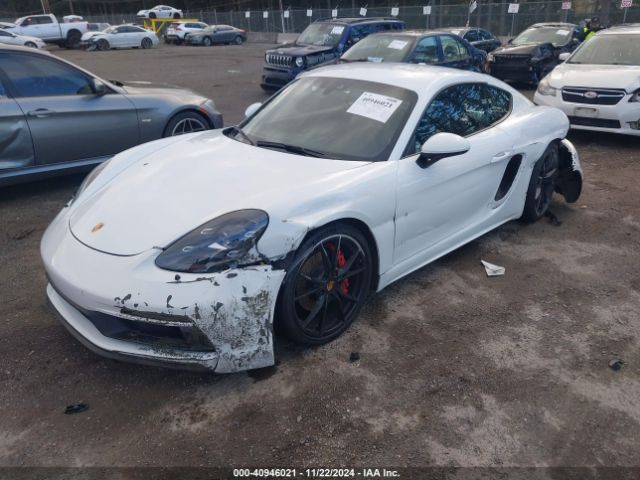 Photo 1 VIN: WP0AB2A85JS278512 - PORSCHE 718 CAYMAN 