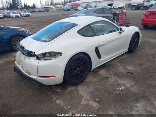 Photo 3 VIN: WP0AB2A85JS278512 - PORSCHE 718 CAYMAN 