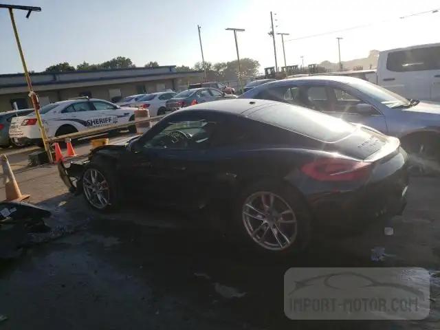 Photo 1 VIN: WP0AB2A86EK192616 - PORSCHE CAYMAN 