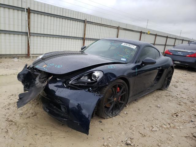 Photo 1 VIN: WP0AB2A86JK279510 - PORSCHE CAYMAN S 