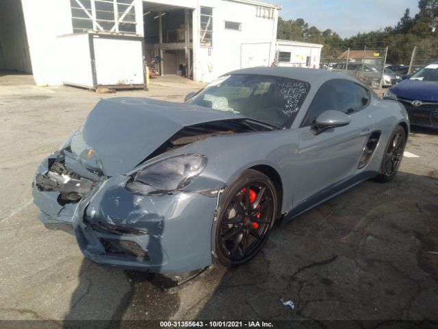 Photo 1 VIN: WP0AB2A86JS278681 - PORSCHE 718 CAYMAN 