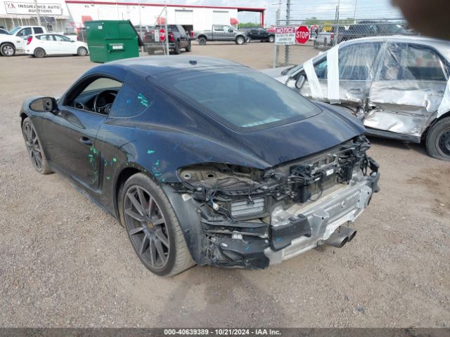 Photo 2 VIN: WP0AB2A88HS285223 - PORSCHE 718 CAYMAN 