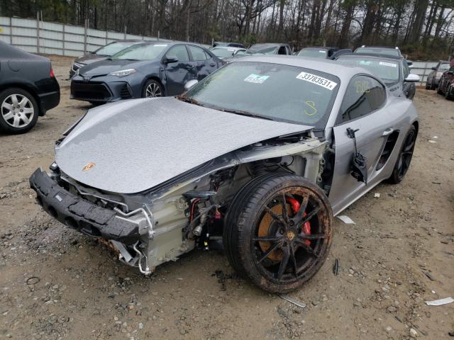 Photo 1 VIN: WP0AB2A88HS285836 - PORSCHE CAYMAN S 