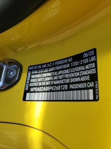 Photo 11 VIN: WP0AB2A88PK268128 - PORSCHE CAYMAN S 