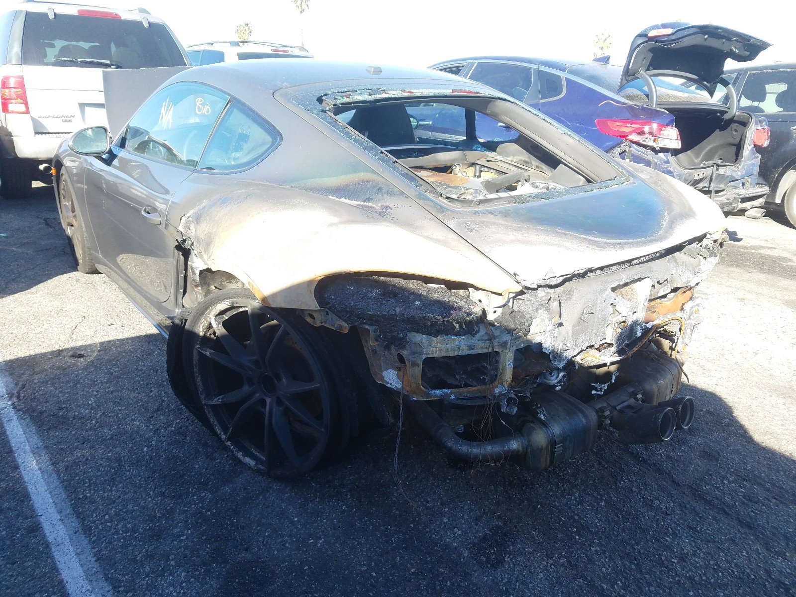 Photo 2 VIN: WP0AB2A8XJK279168 - PORSCHE CAYMAN S 