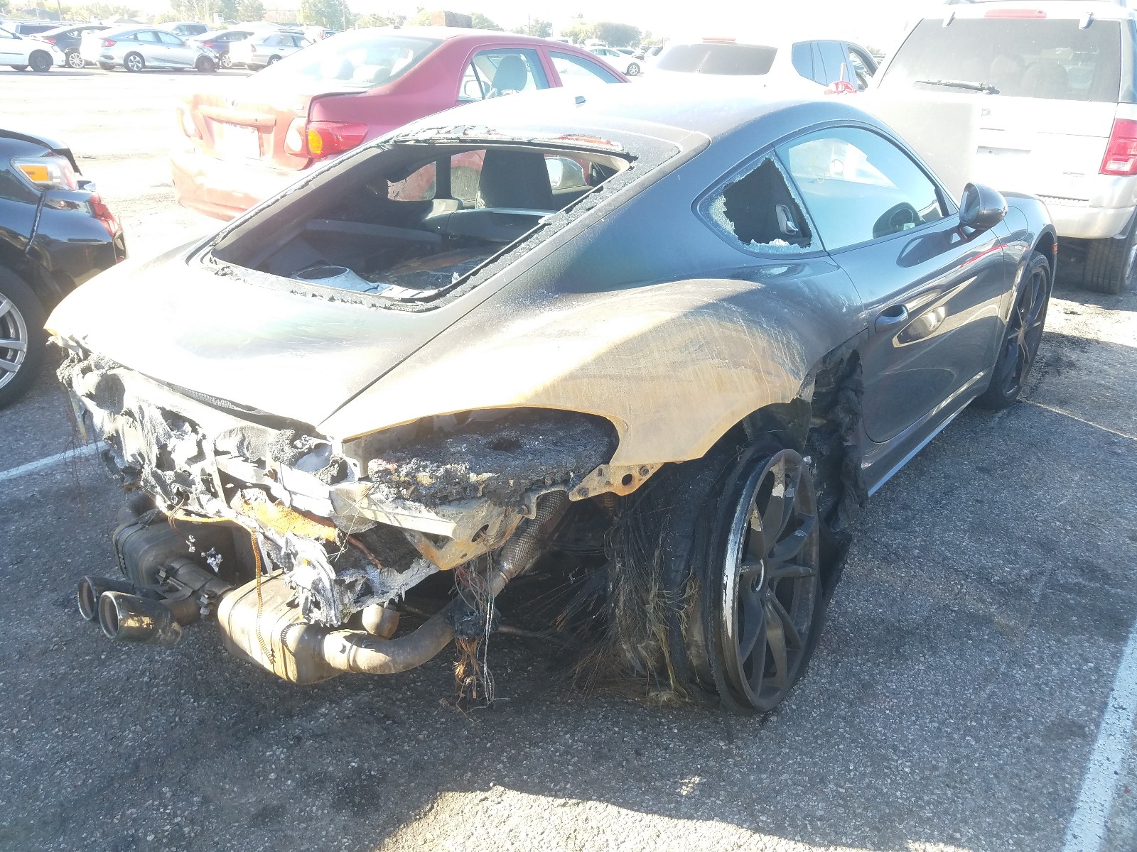 Photo 3 VIN: WP0AB2A8XJK279168 - PORSCHE CAYMAN S 