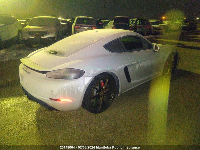 Photo 3 VIN: WP0AB2A8XJS278229 - PORSCHE 718 CAYMAN 