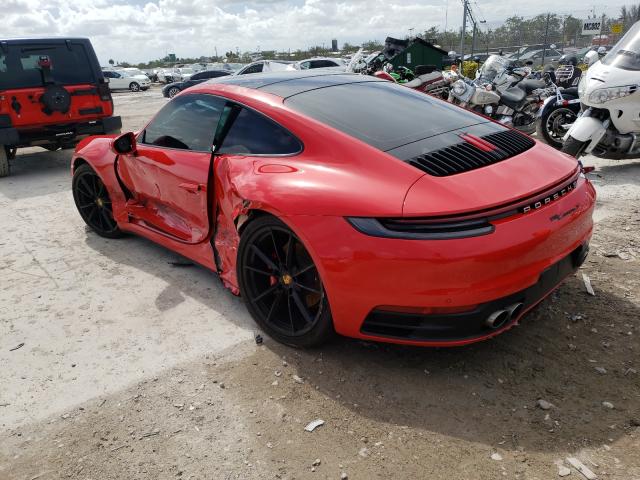 Photo 2 VIN: WP0AB2A95LS226115 - PORSCHE 911 CARRER 