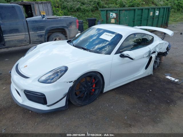 Photo 1 VIN: WP0AC2A82GK197585 - PORSCHE CAYMAN 