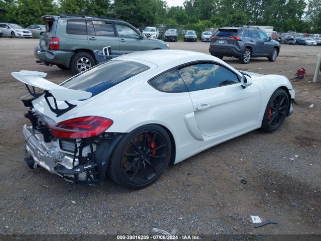 Photo 3 VIN: WP0AC2A82GK197585 - PORSCHE CAYMAN 