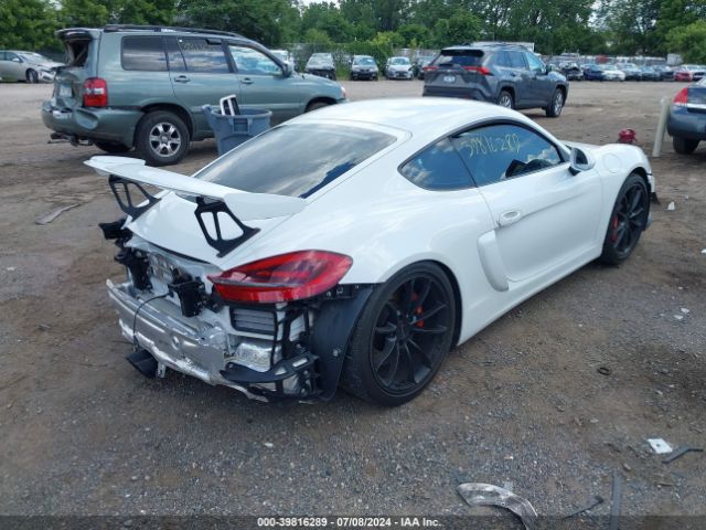 Photo 5 VIN: WP0AC2A82GK197585 - PORSCHE CAYMAN 