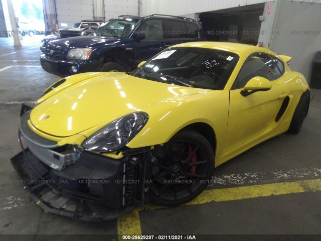 Photo 1 VIN: WP0AC2A83GK192492 - PORSCHE CAYMAN 