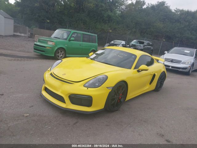 Photo 1 VIN: WP0AC2A83GK192573 - PORSCHE CAYMAN 