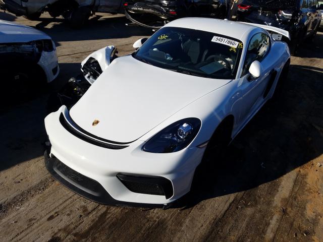 Photo 1 VIN: WP0AC2A85LK289364 - PORSCHE CAYMAN GT4 