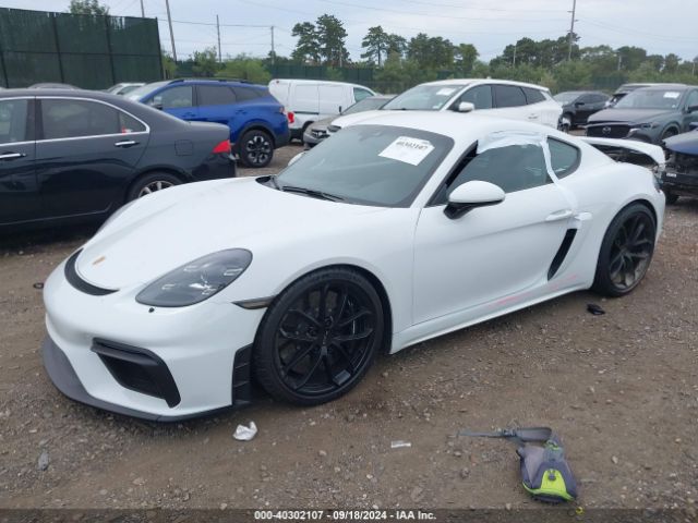 Photo 1 VIN: WP0AC2A85LS289459 - PORSCHE 718 CAYMAN 