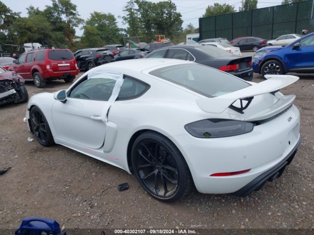 Photo 2 VIN: WP0AC2A85LS289459 - PORSCHE 718 CAYMAN 