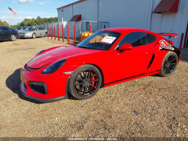 Photo 1 VIN: WP0AC2A87GK191832 - PORSCHE CAYMAN 