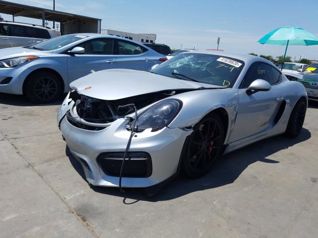 Photo 1 VIN: WP0AC2A8XGK191114 - PORSCHE CAYMAN GT4 