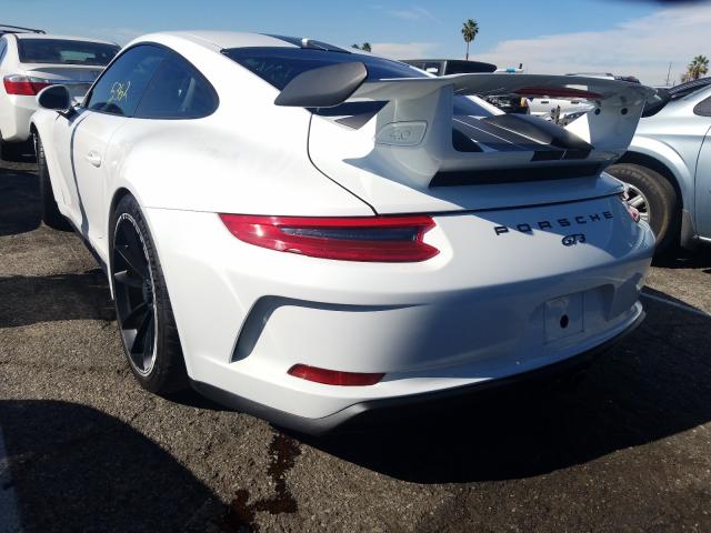 Photo 2 VIN: WP0AC2A91JS174072 - PORSCHE 911 GT3 