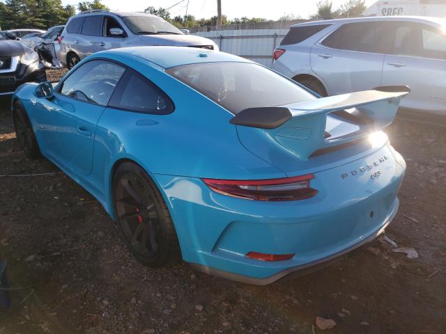 Photo 2 VIN: WP0AC2A92JS176767 - PORSCHE 911 GT3 