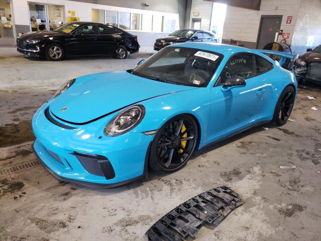 Photo 1 VIN: WP0AC2A97JS176389 - PORSCHE 911 GT3 