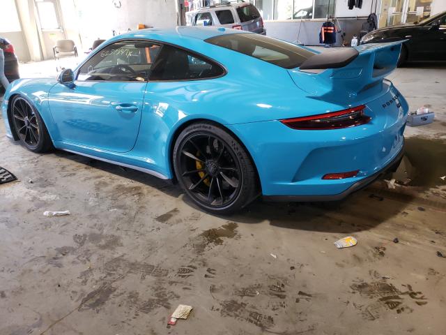 Photo 2 VIN: WP0AC2A97JS176389 - PORSCHE 911 GT3 