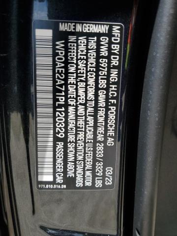 Photo 11 VIN: WP0AE2A71PL120329 - PORSCHE PANAMERA 