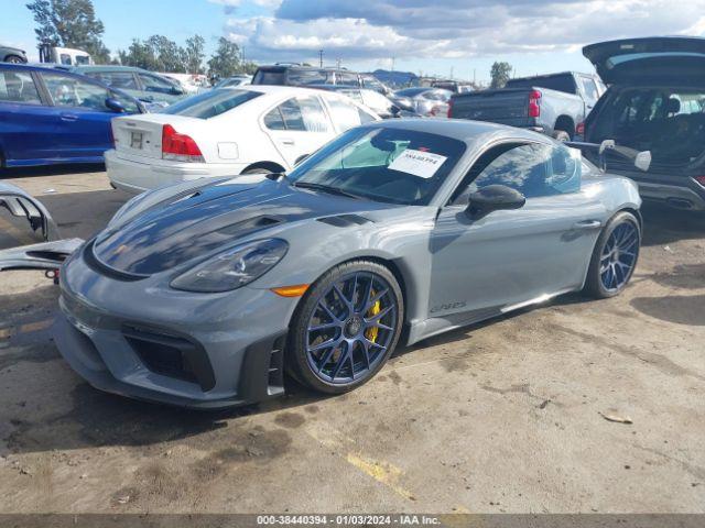 Photo 1 VIN: WP0AE2A85PS280082 - PORSCHE 718 CAYMAN 