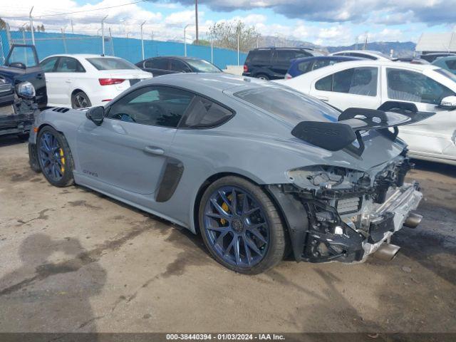 Photo 2 VIN: WP0AE2A85PS280082 - PORSCHE 718 CAYMAN 