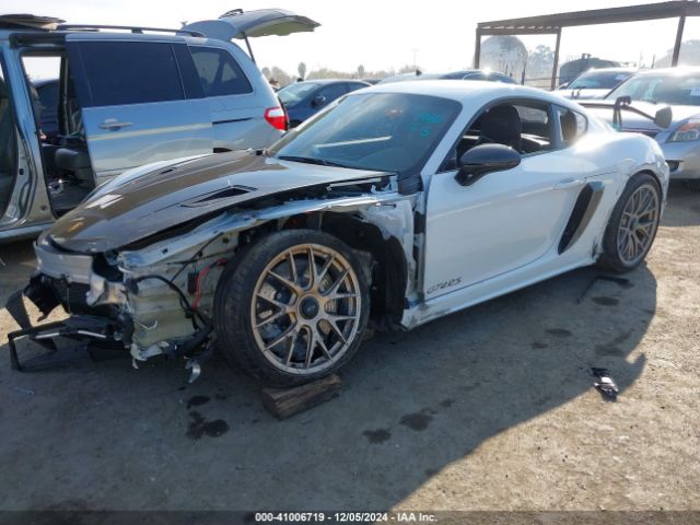 Photo 1 VIN: WP0AE2A85RS274141 - PORSCHE 718 CAYMAN 