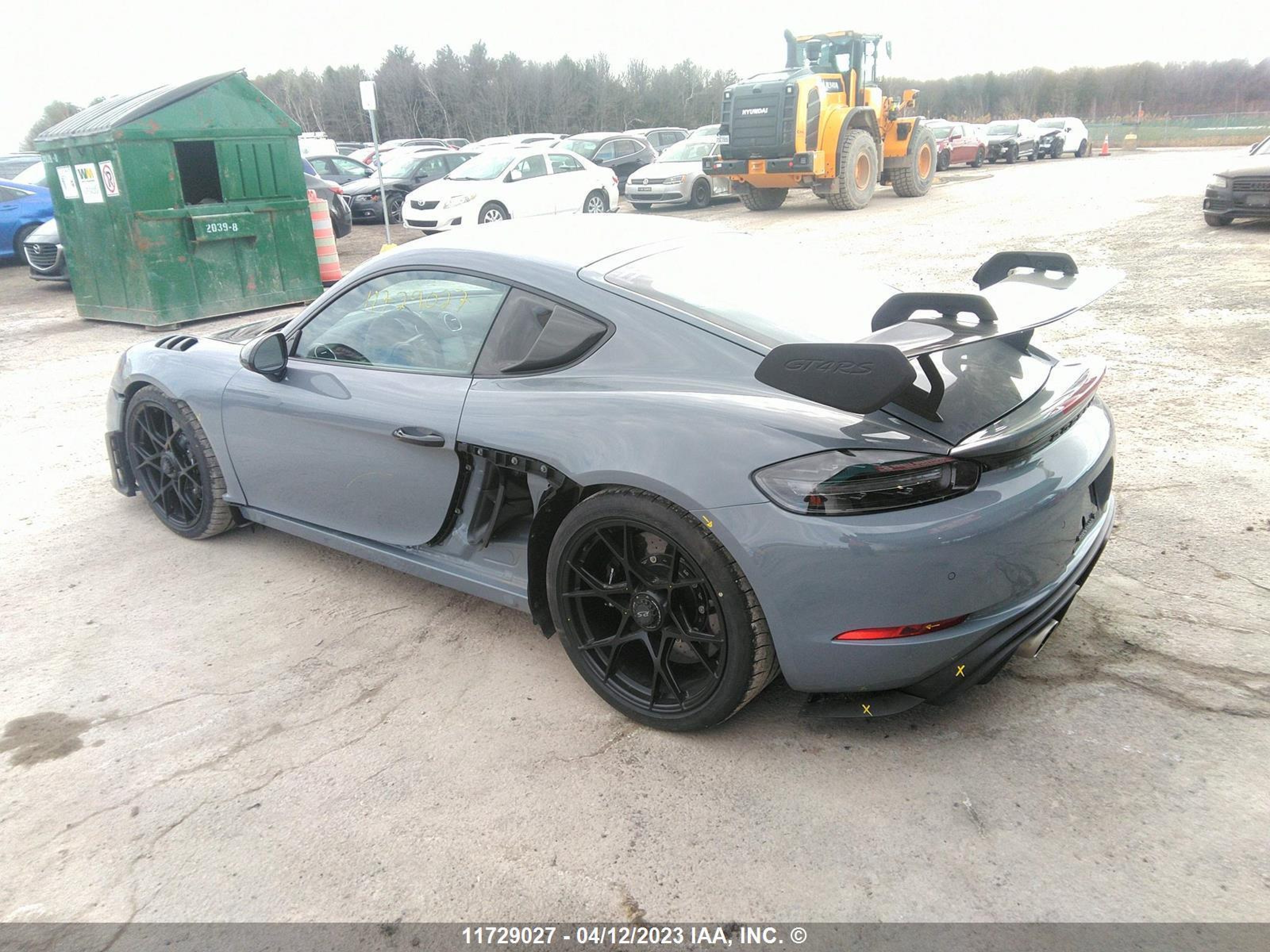 Photo 2 VIN: WP0AE2A89PS280084 - PORSCHE CAYMAN 