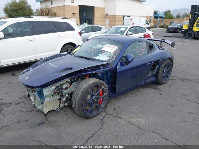 Photo 1 VIN: WP0AE2A89RS274191 - PORSCHE 718 CAYMAN 