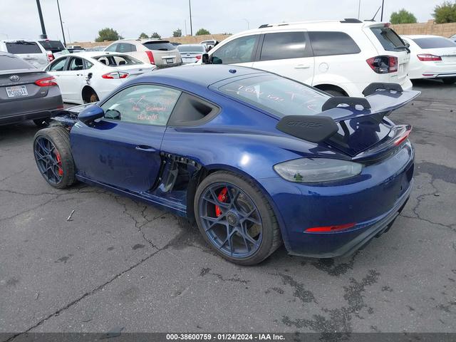 Photo 2 VIN: WP0AE2A89RS274191 - PORSCHE 718 CAYMAN 