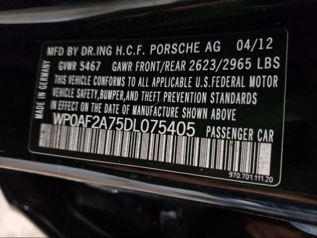 Photo 9 VIN: WP0AF2A75DL075405 - PORSCHE PANAMERA G 