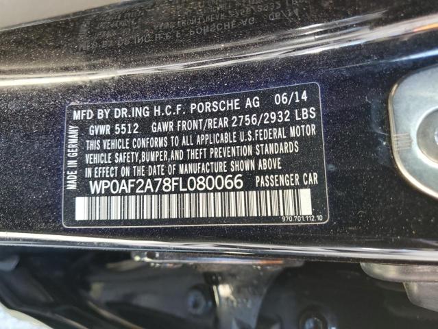 Photo 12 VIN: WP0AF2A78FL080066 - PORSCHE PANAMERA G 