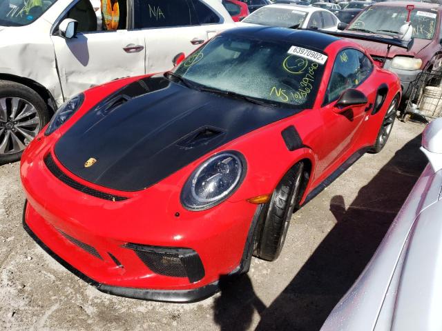 Photo 1 VIN: WP0AF2A95KS165187 - PORSCHE 911 GT3 RS 