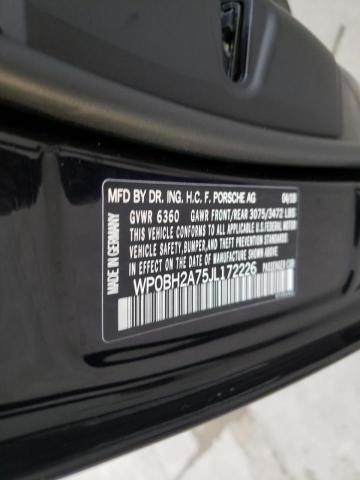 Photo 9 VIN: WP0BH2A75JL172226 - PORSCHE PANAMERA T 