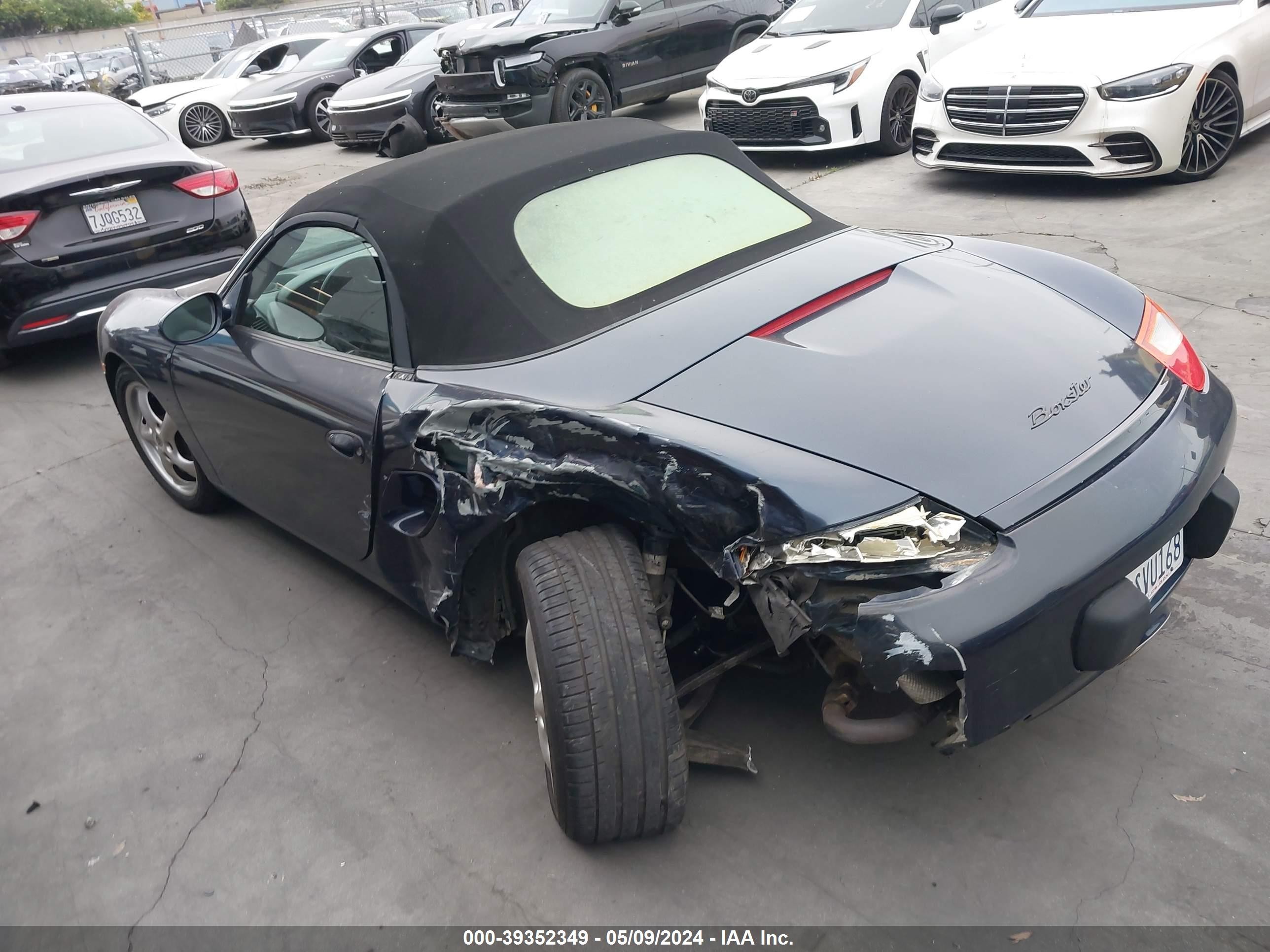 Photo 2 VIN: WP0CA2987YU626244 - PORSCHE BOXSTER 