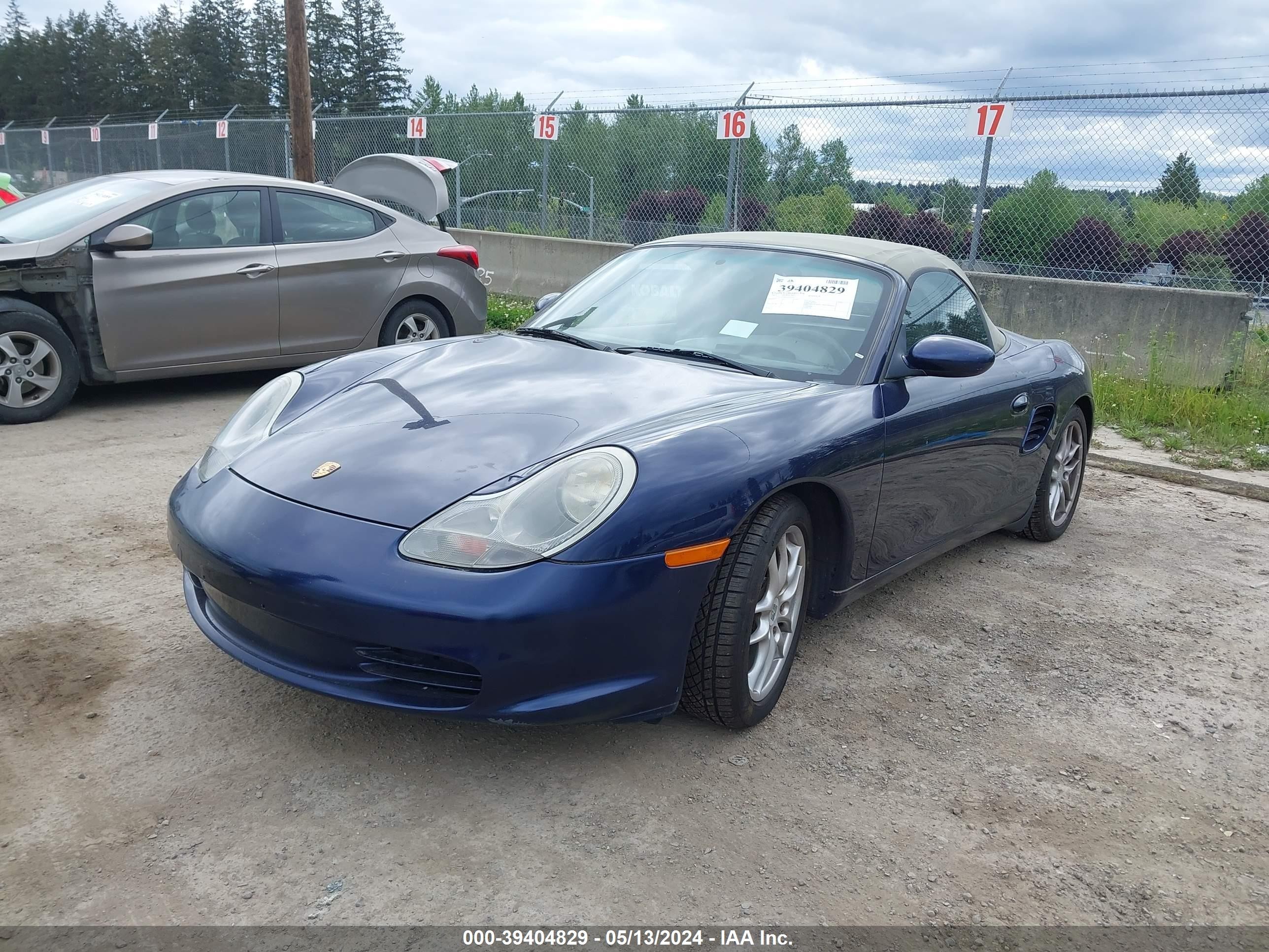 Photo 1 VIN: WP0CA298X3U624318 - PORSCHE BOXSTER 