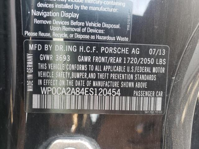 Photo 9 VIN: WP0CA2A84ES120454 - PORSCHE BOXSTER 