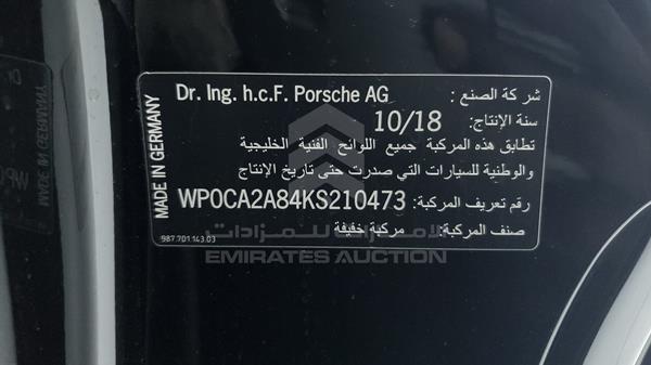 Photo 3 VIN: WP0CA2A84KS210473 - PORSCHE BOXSTER 