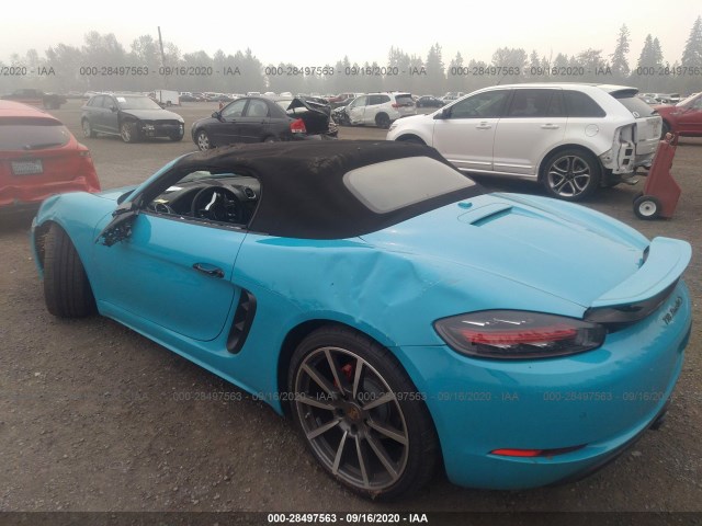 Photo 2 VIN: WP0CB2A89KS228657 - PORSCHE 718 BOXSTER 