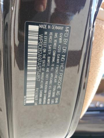 Photo 11 VIN: WP0CB2A97AS754857 - PORSCHE 911 CARRER 