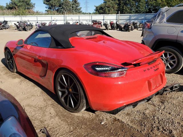 Photo 1 VIN: WP0CC2A87GS152635 - PORSCHE BOXSTER SP 
