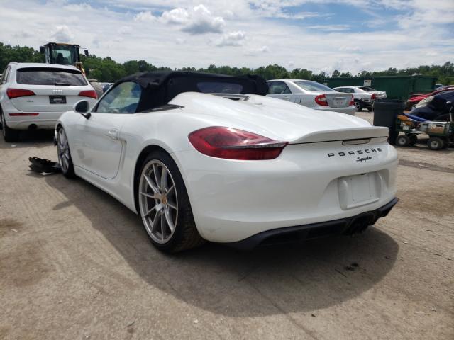 Photo 2 VIN: WP0CC2A89GS152474 - PORSCHE BOXSTER SP 