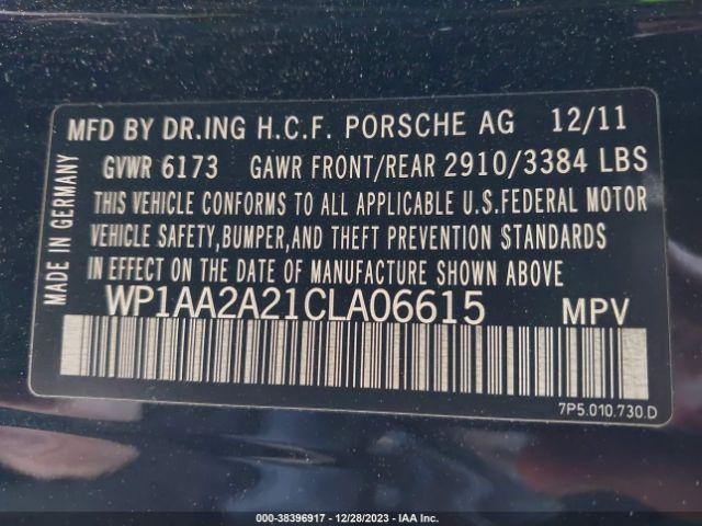 Photo 8 VIN: WP1AA2A21CLA06615 - PORSCHE CAYENNE 