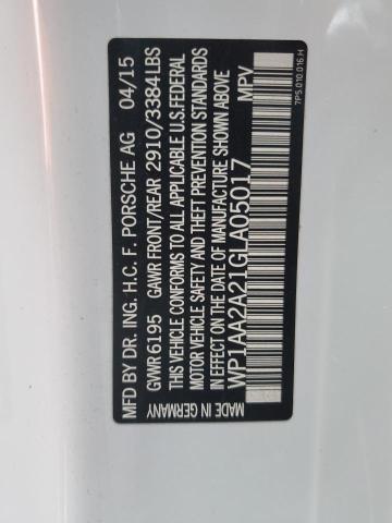 Photo 11 VIN: WP1AA2A21GLA05017 - PORSCHE CAYENNE 