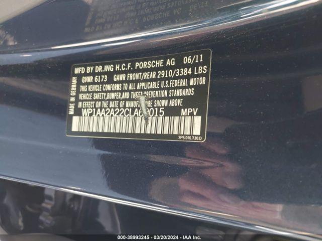 Photo 8 VIN: WP1AA2A22CLA00015 - PORSCHE CAYENNE 