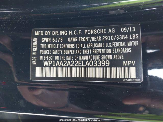 Photo 8 VIN: WP1AA2A22ELA03399 - PORSCHE CAYENNE 